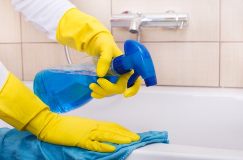 End of tenancy cleaning for a Battersea flat near nearby residential streets