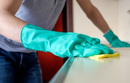 On-site curtain cleaning for a local Battersea apartment
