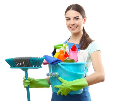 Professional domestic cleaning in a Battersea apartment building