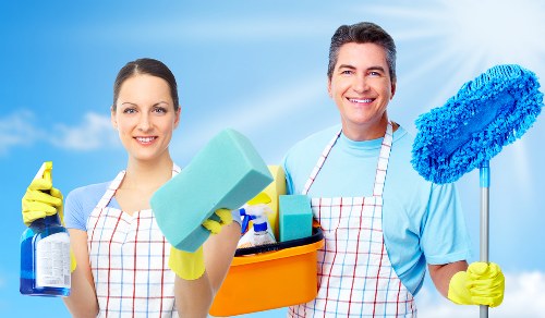 Local Battersea cleaners preparing a property for new occupants